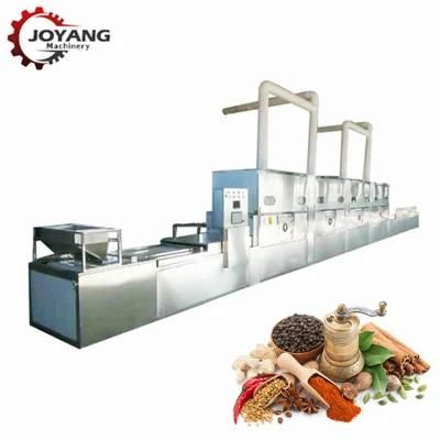 50kw Industrial Pepper Powder Seasoning Microwave Sterilizing Machine