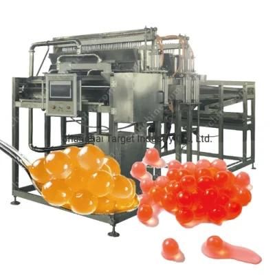 Hot Sale New Type Full Automatic Jelly Ball Popping Boba Boba Tea Depositing Production ...