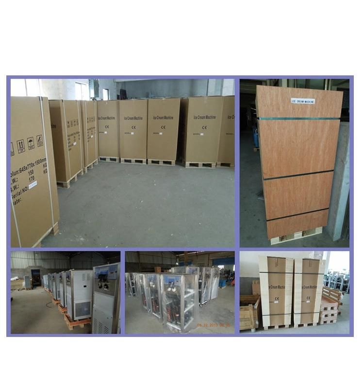 2 Flavors Soft Ice Cream Machine for Commercial Use