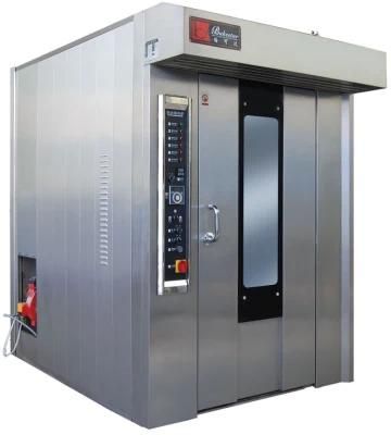 Furnace 2 Trolley 64 Trays Commercial Diesel Rotary Oven