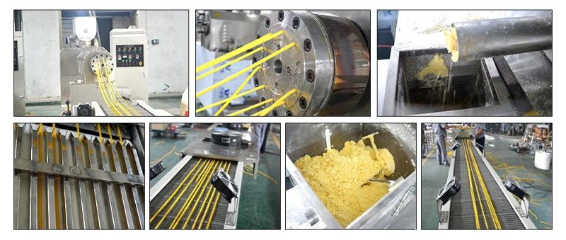 2021 Food Grade Disposable Edible Biodegradable Rice Tapioca Straw Processing Extruder
