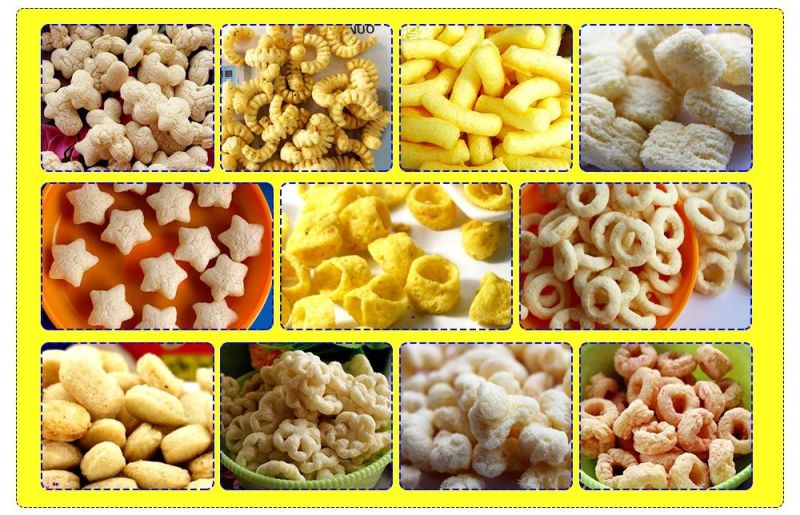 Automatic Corn Rice Cheese Ball Puff Snack Food Making Machine