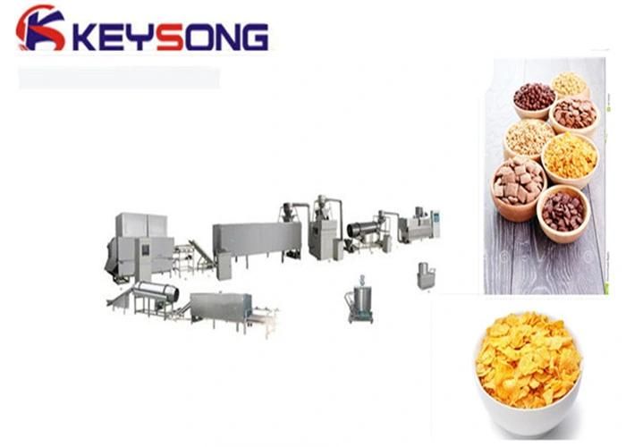 High Quality Delicious Breakfast Cereal Corn Flakes Food Machine