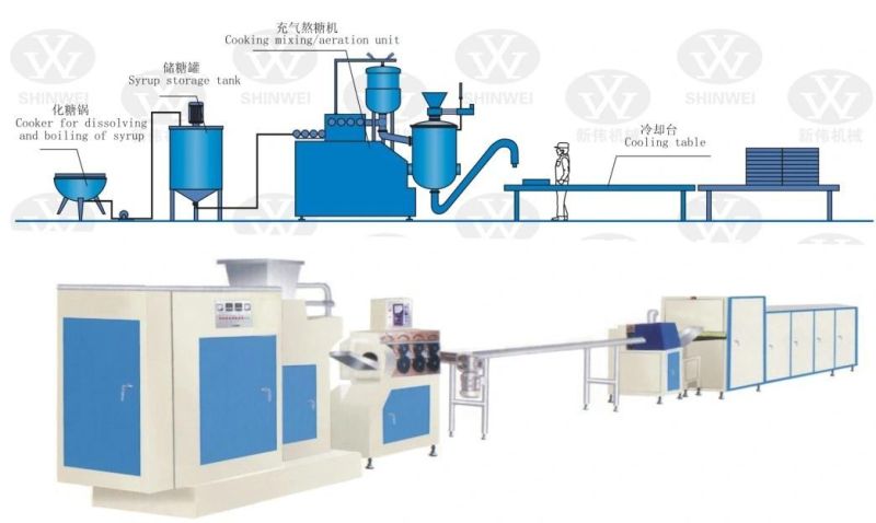 Automatic Production Line Toffee Candy Making Machine
