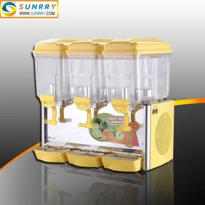 Best Price 3 Tanks Electric Refrigerated Cold Beverage Dispenser