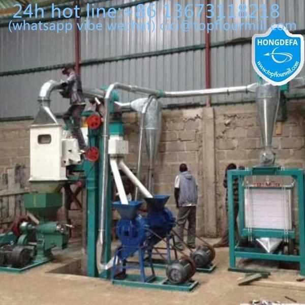 Nigeria 50t Maize Flour Mill China Flour Mill