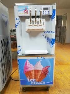 Frozen Yogurt Machine 110V for Making Soft Ice Cream and Frozen Yogurt