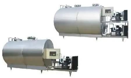 Horizontal Type Milk Direct Cooling Tank