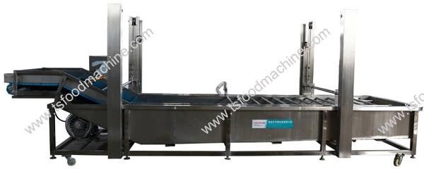 Vegetable Washing Machinery 1000kg Tomato Washing and Drying Machine