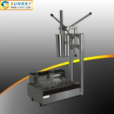 5L Capacity Automatic Churros Machine with 12L Fryer Spanish Churros Machine
