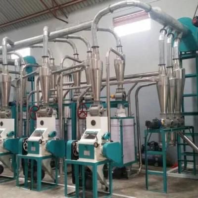 Maize Roller Mill Grinding Africa Super White Maize Meal