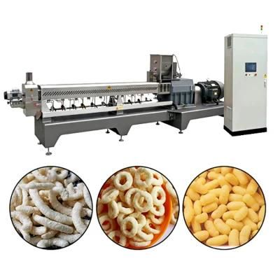 Hot Sale Twin Screw Extruder Puff Snack Machine Puffed Corn Snacks Making Machine