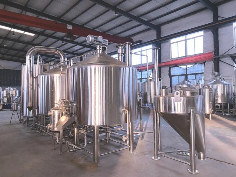 1000L 2 Vessel Brewery Equipment for Beer Brewing System