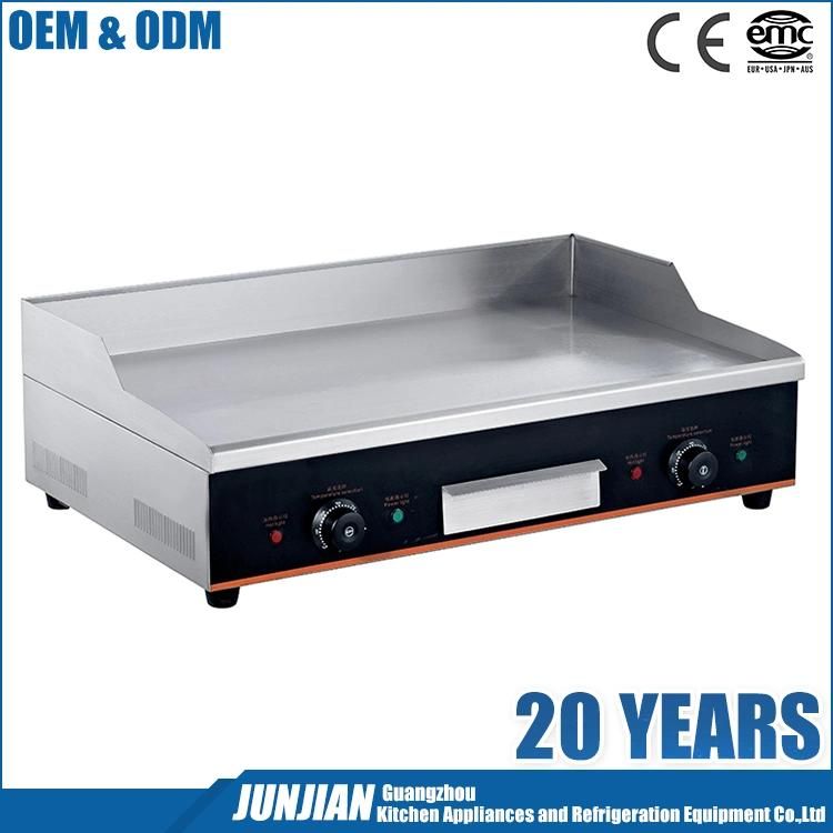 Factory Price Electric Griddle (1/3 grooved & 2/3 flat)