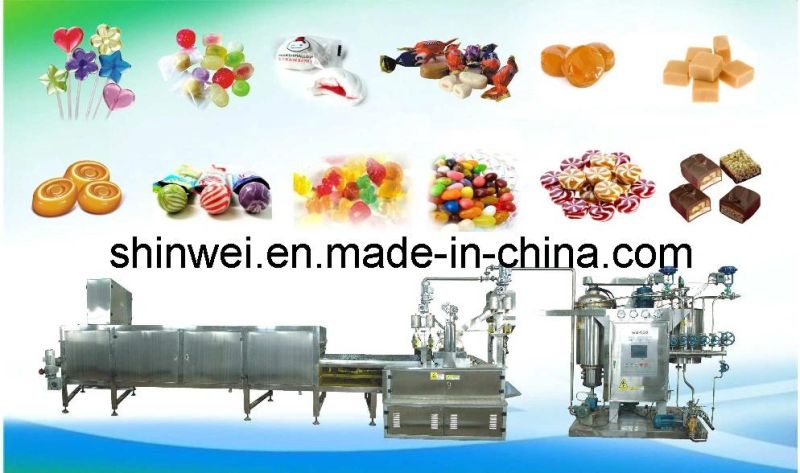 Mature Technology Toffee Candy Depositing Line with Ce Certification