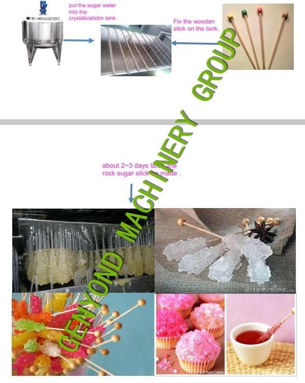 Carbonated White Crystal Rock Sugar Making Machine