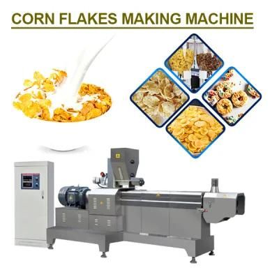 2020 Automatic Chocolate Sweet Flavored Corn Flakes Making Machine