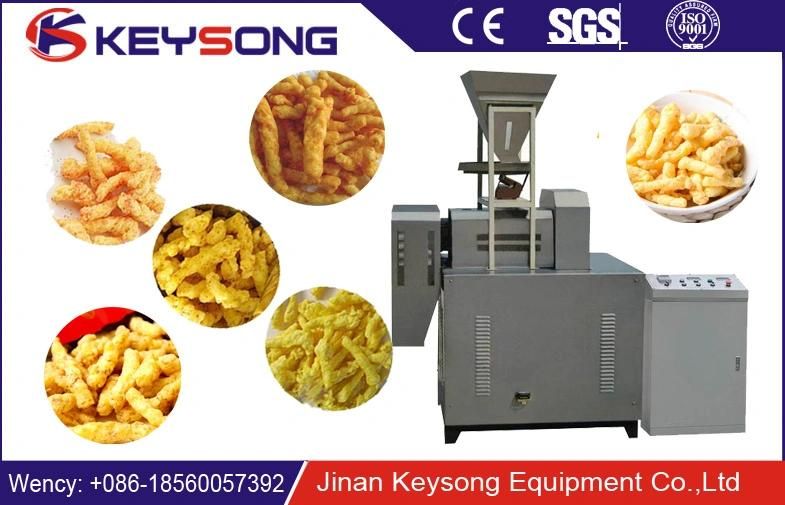 Kurkure Cheetos Extruder Making Machine 120kg/H From Jinan Keysong