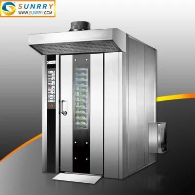 Bakery All Stsinless Steel Restaurant Equipment Diesel Rotary Rack Oven
