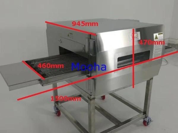 Commercial Electric Pizza Maker, Pizza Baking Oven, Conveyor Pizza Oven