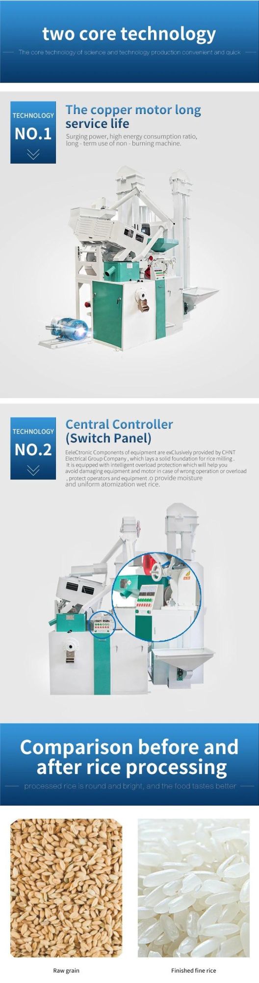 1 T/H Combined Rice Mill Mini Rice Mill Machine