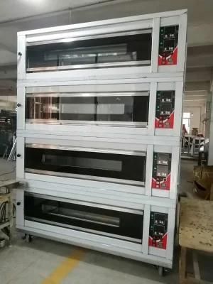 4-Layer 16-Tray Customizable Natural Gas Standard Gas Platform Oven