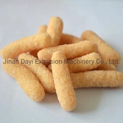 Automatic Fried Crispy Chips Corn Chips Snacks Food Extruder Machine