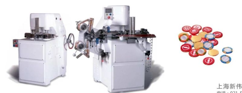 Coin Chocolate Forming and Packing Machine with Ce Certification