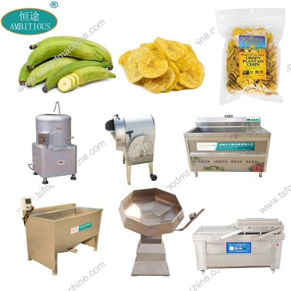 Chips Factory Automatic Production Automatic Plantain Chips Production Line