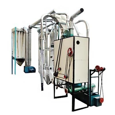 Automatic Wheat Corn Flour Processing Line Cassava Rice Yam Sweet Potato Flour Mill ...