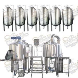 8.5bbl Beer Brewhouse, Newest Brewery Turnkey Project, OEM Brewery Equipment