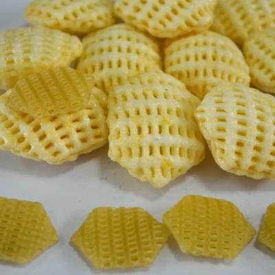 Hexagon Shape 3D Snack Pellet Processing Line