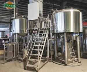 2000L 20hl Semi-Auto Steam Heated Brewery Equipment