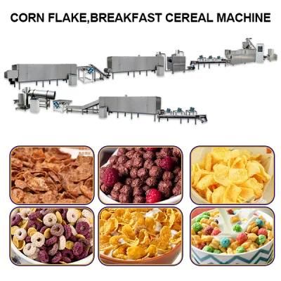 2020 Best Selling Corn Flakes with Honey Manufacturing Plant Corn Flakes Machine From ...