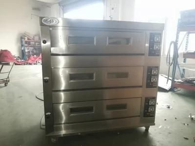 Gas 6 Trays Deck Bread Oven Yxy-60
