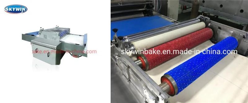Automatic Rotary Cutter Soda Cracker Maker Hard Biscuit Cutting Printing Automatic Machine
