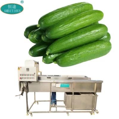 Fruit and Vegetable Washing Cleaning Machine Cucumber Washer