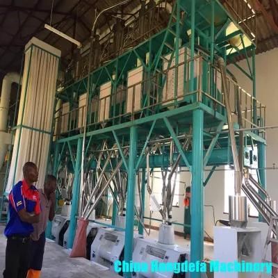 Hongdefa Machinery Maize Flour Milling Maize Meal Milling Machine Price