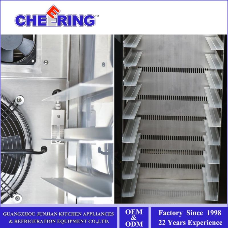 16/32 Trays Commercial Stainless Steel Bakery Equipment Bread Proofer with Digital Controller