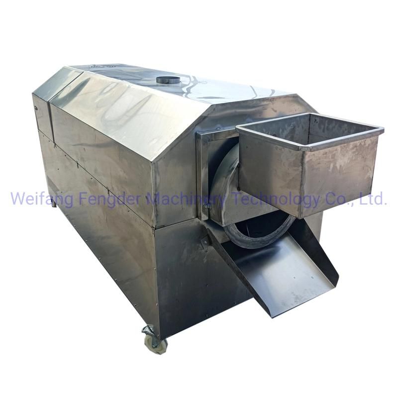 100-150kg/H Cocoa/Soy/Sesame/Cereal Electromagnetic Heating Roasting Machine