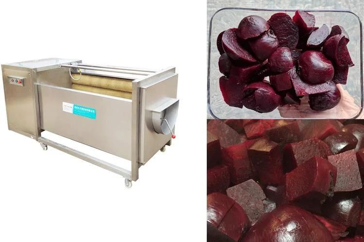 Beet Peeling and Washing Cleaning Machinery Beetroot Peeler Machine