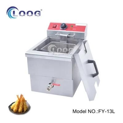 Stainless Steel Snack Machines Electric Fryer Commercial Fryer French Fries Machine Mini ...