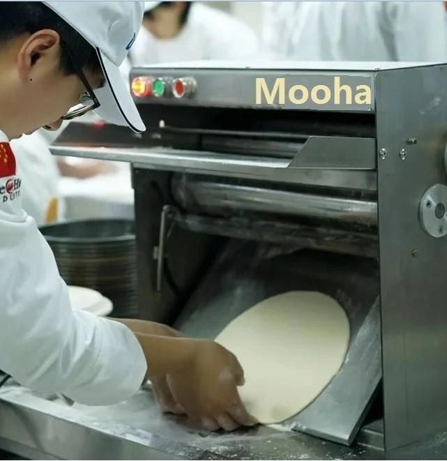 Round Bread Dough Roller Pizza Dough Sheeter Machine