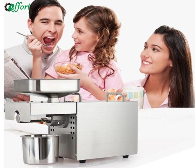 2021 Hot Selling Home Use Cold Oil Seed Press with 3-6 Kg/H