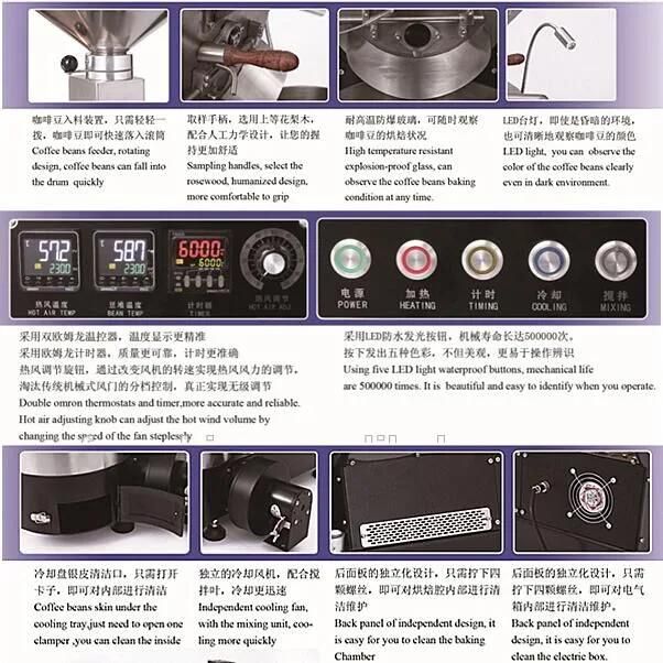 New Style 600g Espresso Coffee Roaster