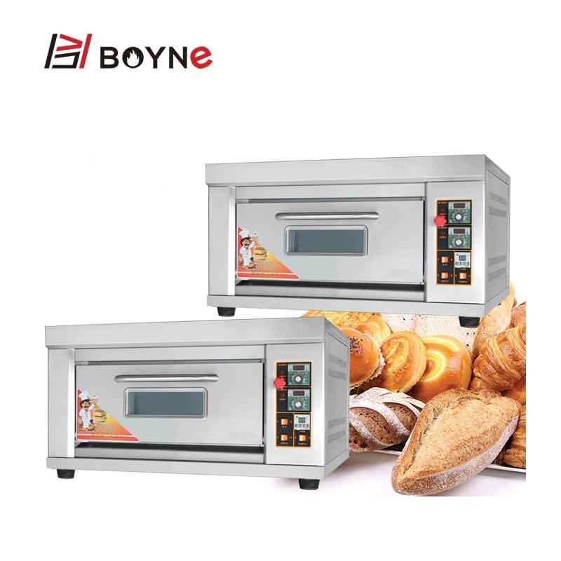 Ss Commercial Bakery Kitchen Equipment One Tray Gas Oven