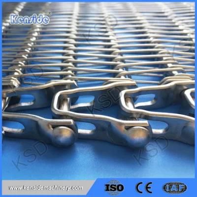 Food Industrial Spiral Conveyor Belt, Pizza Mesh Belt, Biscuit Oven Metal Conveyor Belt