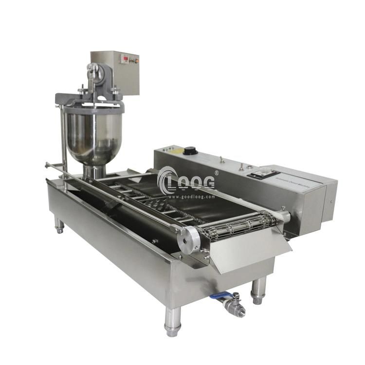 Commercial Snack Mini Doughnut Waffle Maker Professional Donut Ball Electric Fryer Stainless Steel Donut Machine