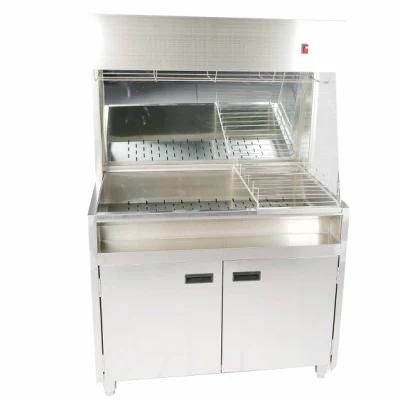 Top Electric Chips Warmer for Kfc Fast Food