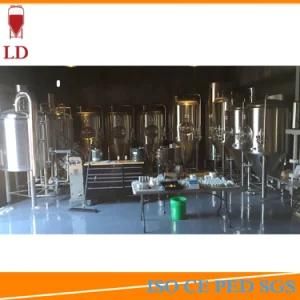 Electric Steam Direct Fire Heating Craft Beer Micro Brewery Making Equipment Price